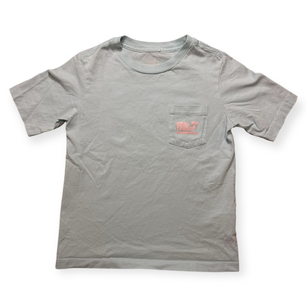 Vineyard Vines Floral Whale Short-Sleeve Pocket Tee